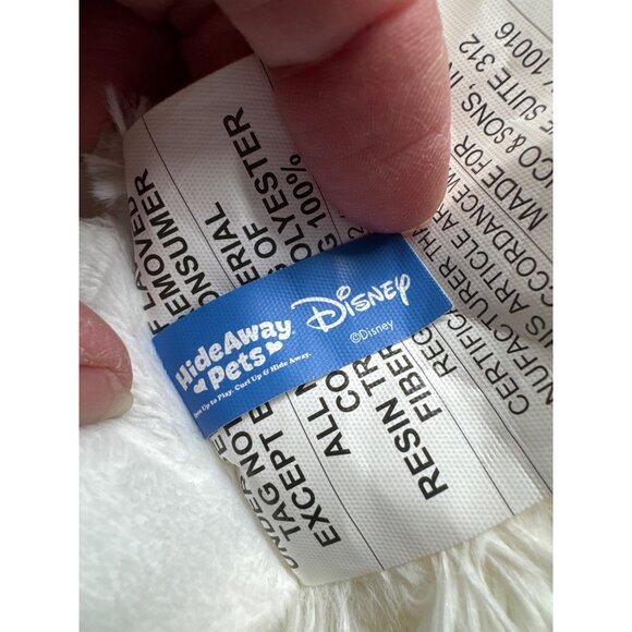 Disney Hideaway Pets Olaf Plush Toy 10" Stuffed Animal Soft Polyester Furry Whit - Picture 6 of 8